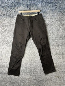 Kuhl Pants Mens 32x32 Brown Straight Leg Canvas Outdoor Hiking Durable Rugged - Picture 1 of 13