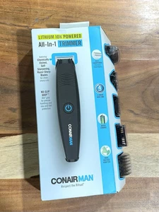 NEW Conair MAN All-in-1 Beard Trimmer for Men Body Face Ear & Nose Hair V10256 - Picture 1 of 4