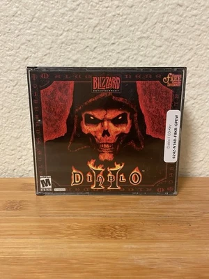VINTAGE ORIGINAL DIABLO 2 - 4 DISC PC GAME BLIZZARD PLAY INSTALL CINEMATIC CDs - Image 1 of 4