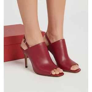 Charly Amar Cha-Dominique Slingback Sandalen Schuhe High Heels 7,5 Pink Magenta - Bild 1 von 13