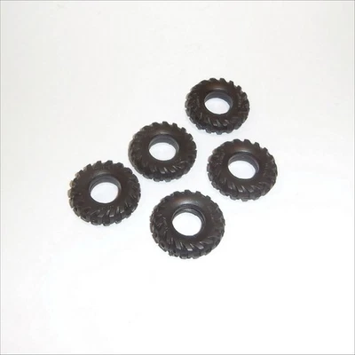 Matchbox King Size K 3b Hatra Shovel Tires Set of 5 Tyres Pack #70 - Image 1 of 4