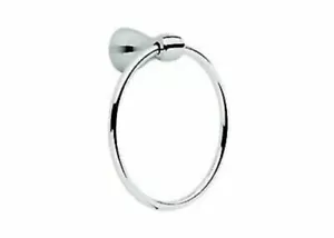 Delta Foundations Hardware FND46-PC Foundat Chrome Towel Ring New Towel Ring  - Picture 1 of 2