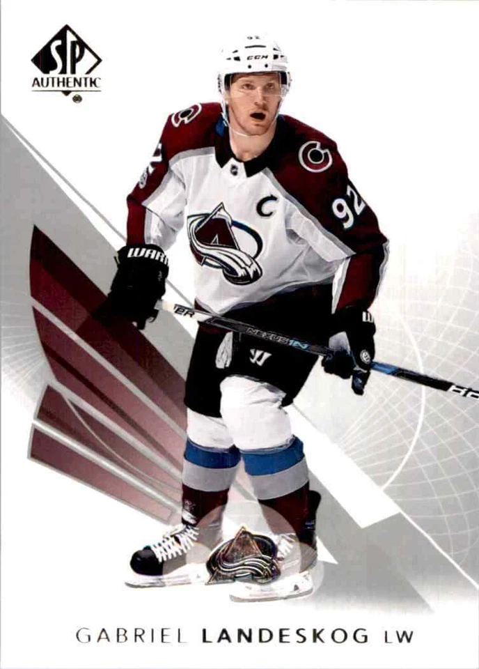 2017-18 upper deck SP Authentic Gabriel Landeskog #48 - Image 1 of 2