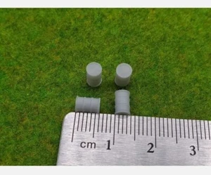 N scale 55 Gallon Drum Barrels set of 20 3D Resin Print - Picture 1 of 1