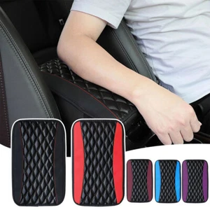 Car Auto Armrest Pad Cover Center Console Box Cushion Mat Protector Universal - Picture 1 of 17