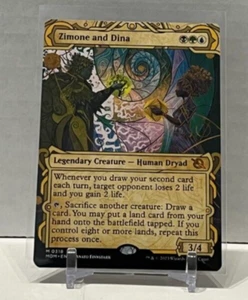 MTG - March of the Machine MOM - Zimone and Dina Showcase 318 NM - Picture 1 of 2