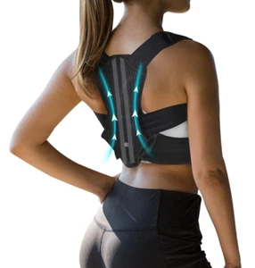 VANRORA Back Brace and Posture Corrector for Women and Men Size S/M 28-37" Waist - Picture 1 of 5