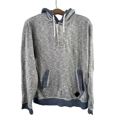 Sudadera con capucha Ocean Current Terry Henley para mujer S manga larga gris azulado Foto 1 de 4