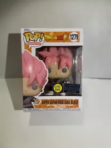 Funko Pop: DB Super: Super Saiyajin Rose Goku schwarz #1279 GITD Ent Earth Exc - Neu im Karton - Bild 1 von 6