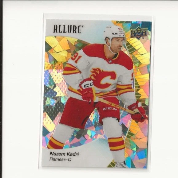 2023-24 Upper Deck Allure Nazem Kadri Yellow Taxi SP #63 Calgary Flames  - Image 1 of 1
