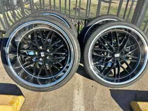 20x8.5 20x10 US MAGS U138 SANTA CRUZ 5x120.65 TIRES CAMARO CHEVELLE SS Z28 REGAL - Picture 1 of 1