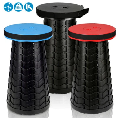 Tragbarer Klappstuhl Verstellbarer Campingstuhl 3 Farben Camping Klapphocker - Bild 1 von 4