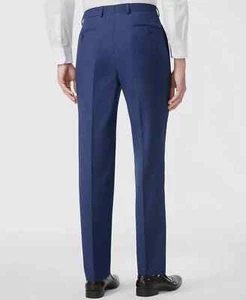 Calvin Klein Men's Slim Fit Dress Pants 30Wx27L Dark Navy D110660 - Picture 1 of 9