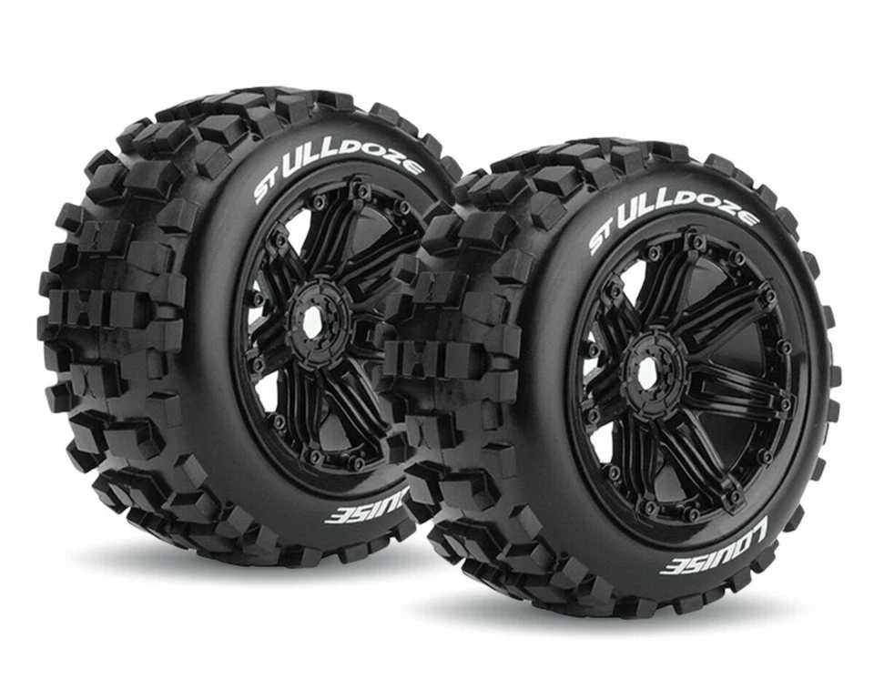 LOUISE ST-ULLDOZE Reifen Sport Compound Felge schwarz TRX 17mm LOUT3288B E-Revo  - Bild 1 von 1