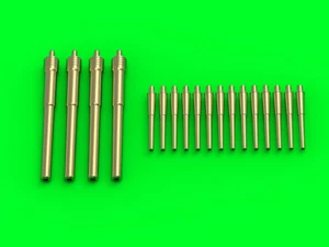 Master 1/700 IJN Mikasa Armament - 30,5cm (4pcs), 15,2cm (14pcs) Barrels - Picture 1 of 1