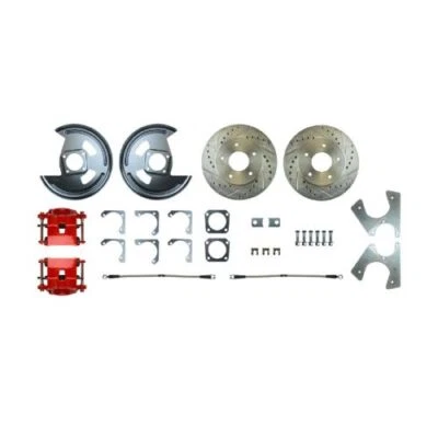 Right Stuff AFXRDM5Z Disc Brake Kit Street Conversion Rear drilled/Slotted Rotor - Image 1 of 3