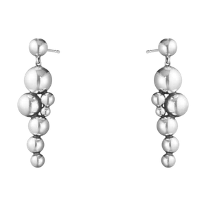 Georg Jensen. Sterling Silver Earrings #551K - Moonlight Grapes - Picture 1 of 4