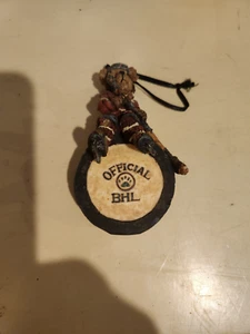 Boyds Bear Mario Hat Trick Christmas Ornament Hockey Player - Picture 1 of 2