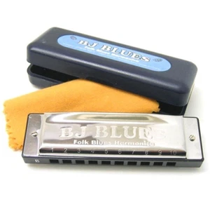 BJ Blues Major Diatonic Blues Harp/Harmonica, key of C - Picture 1 of 2
