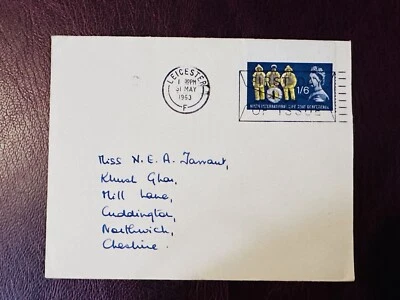 GB 1963 LIFEBOAT CONFERENCE FIRST DAY COVER FDC LEICESTER POSTMARK - Image 1 of 2
