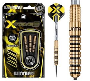 Dart Winmau Xtreme2 Brass - 22g Steeldart Set - Gold