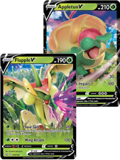 Pokemon TCG Flapple V and Appletun V Card Set