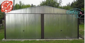 5,5x5,5 Blechgarage Garage Fertiggarage Metallgarage Container KFZ Lager Halle* - Bild 1 von 3