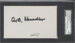 1900-Present Authenticated Happy Chandler SGC Authentic Authentic Auto HOF