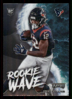 2021 Playoff Rookie Wave #26 Nico Collins - Image 1 of 2