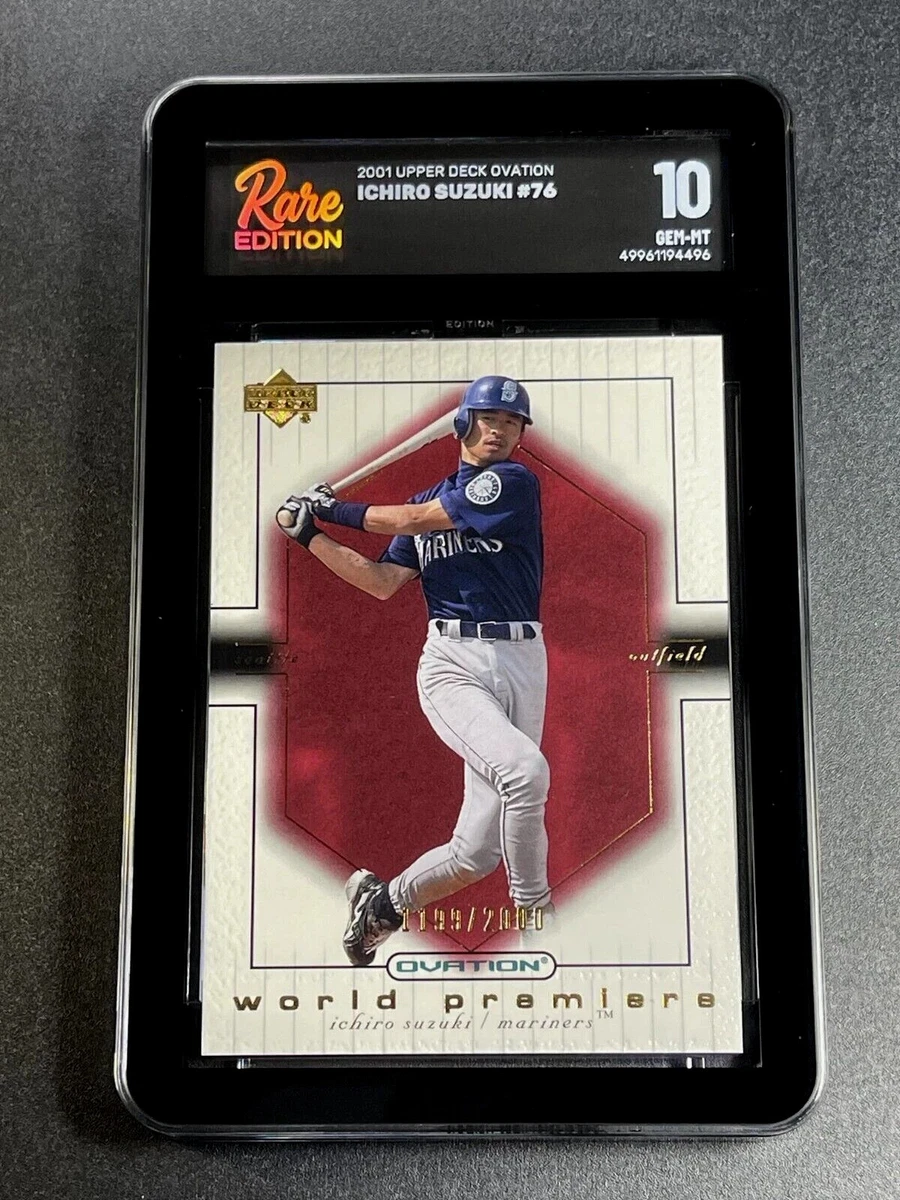 Upper Deck Ichiro Suzuki Rookie Baseball Sports Trading Cards