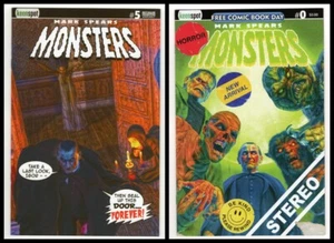 MARK SPEARS MONSTERS #5 H (1:25) BATMAN 217 HOMMAGE VARIANT + BONUS #0 (NM- NM) - Bild 1 von 7