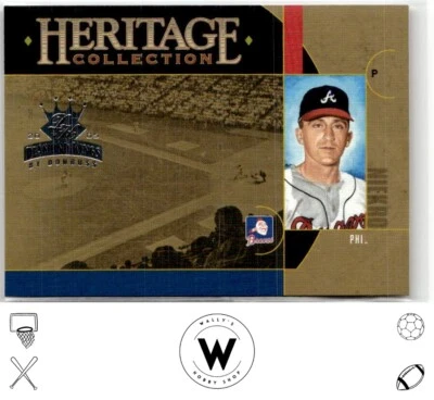 2005 Donruss Diamond Kings #HC-21 Phil Niekro Heritage Collection - Image 1 of 2