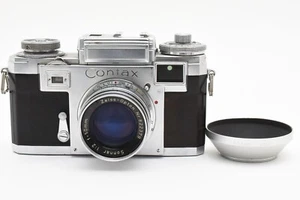 Rare "Meter Works" [N MINT] Contax III Film Camera 50mm f/2 Red T Lens JP #1928 - Picture 1 of 22