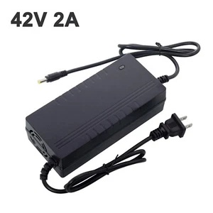 42V 2A Charger Power For 36V Lithium Battery Ebike Electric Scooter DC 5.5x2.1mm - Picture 1 of 11