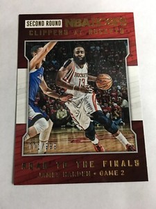 2015-16 Panini Hoops James Harden #49 Road To The Finals Numbered 771/999