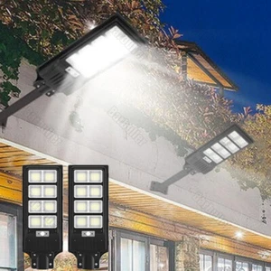 Luce solare 720LEDS con rilevatore di movimento lampada da esterno proiettore faretto LED luce - Foto 1 di 12