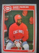 Dave Parker - Cincinnati Reds - 1985 Fleer Baseball Card #544