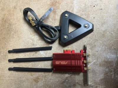 Asus PCE-AC68 Asus PCE-AC68 IEEE 802.11ac - Wi-Fi Adapter for Desktop Computer - - Image 1 of 4