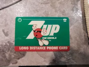 ldds metromedia 7 up the uncola long distance phone card - Picture 1 of 1