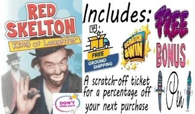 📼VERY GOOD Red SkeltonVHS:The lost episodes Vol 2,#5 in collectionB&W+BONUS🆓🎁 - Image 1 of 4