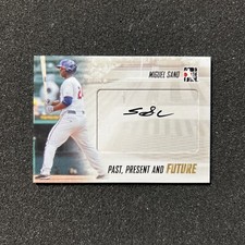 2013 Own the Game MIGUEL SANO #PPF-MSI Past, Present and Future AUTOGRAPH CARD