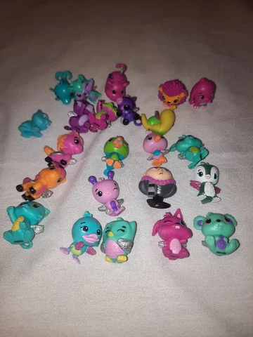 Mixed Lot of 22 Hatchimals Collectables Mini Figures Toys Girls Animals Cover