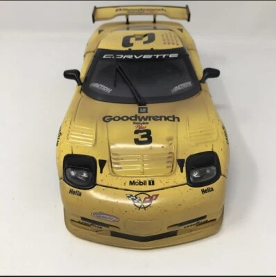 Dale Earnhardt Jr Andy Pilgrim Kelly Collins #3 2001 C5-R Corvette 1:18 Raced  - Image 1 of 4