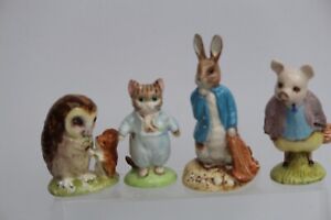 4 Beswick Beatrix Potter figures