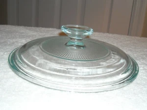 Tapa de cristal transparente 12 PYREX G5C, buen estado - Imagen 1 de 4