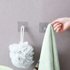 1/10*Clear Strong Self Adhesive Door Wall Hangers Towel Mop Handbag Holder H q-5
