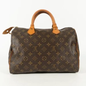 LOUIS VUITTON Monogram Speedy 30 Hand Bag M41526 LV Auth 05A053889611 - Picture 1 of 20