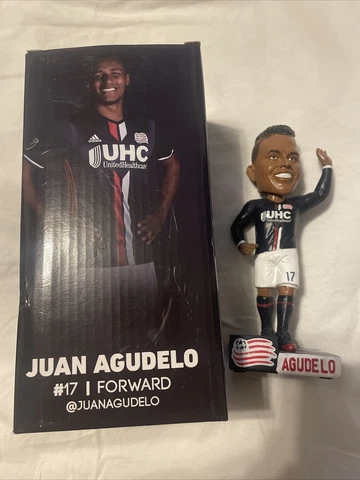 New England Revolution Juan Agudelo MLS Soccer Bobblehead Cover