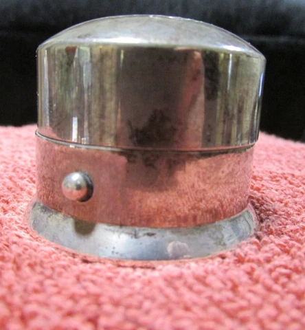 Vintage STERLING SILVER Ring Presentation Box 25.3 DWT Cover