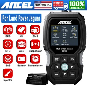 ANCEL LD700 All System OBD2 Scanner Car Diagnostic Tool for Land Rover ABS DPF - Picture 1 of 14